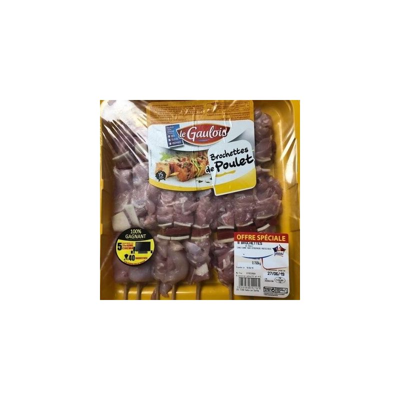 Brochette Poulet X8 760G