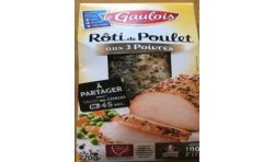 Le Gaulois Roti Plet 3Poivres270G