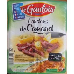 Le Gaulois Legaulois Lardon Canardx2 150G