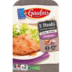 Le Gaulois Steak Dinde Echalotes Sat240G
