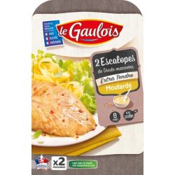 Le Gaulois Esc Dinde Moutarde Sat 240G