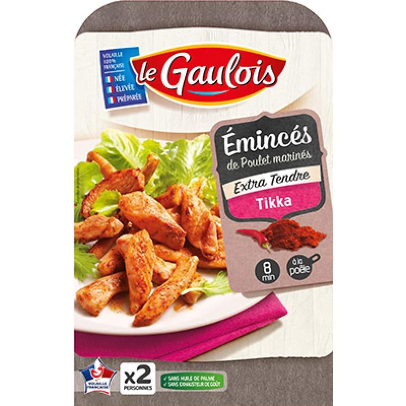 Le Gaulois Eminces Poulet Tikka240Ga