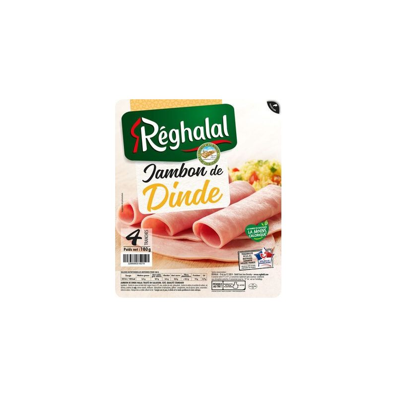 Reghalal Jambon De Dinde4T180G