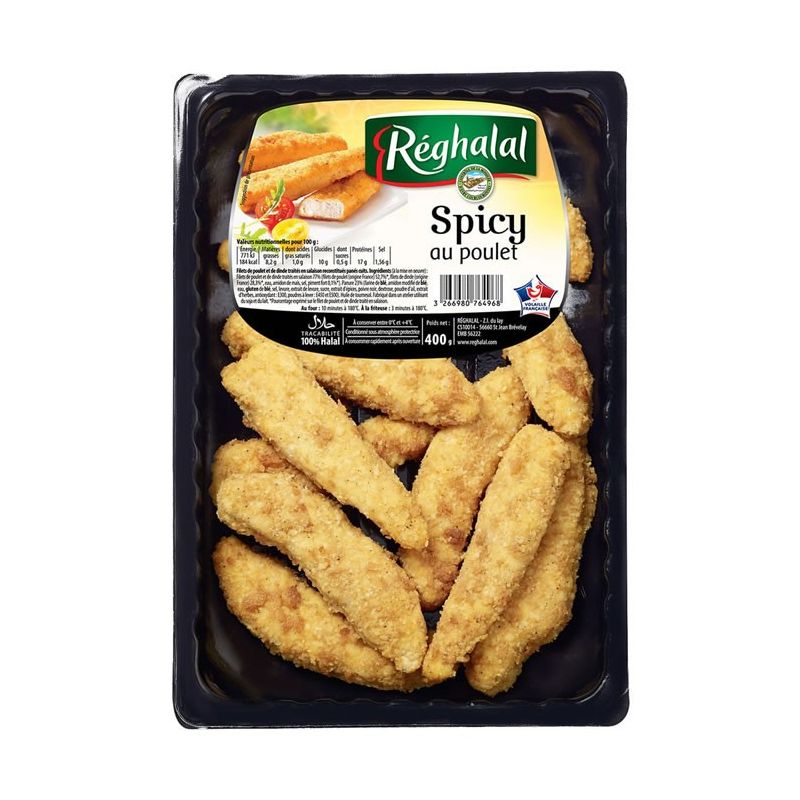 Reghalal 400G Spicy Poulet Halal