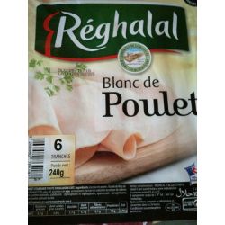 Reghalal Blanc Poulet 6T 240Gr