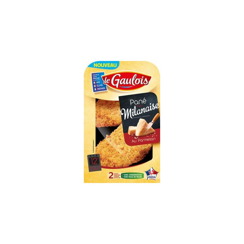 Le Gaulois Pane Facon Milan.Parm2X100G