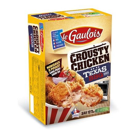 Le Gaulois 400G Lg Crousty Chicken Texas