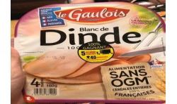 Le Gaulois B.Dinde 4T S/Ogm 160G
