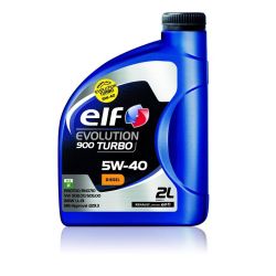 Elf Huile Moteur Evolution 900 Turbo 5W-40 Diesel : Le Bidon De 2L