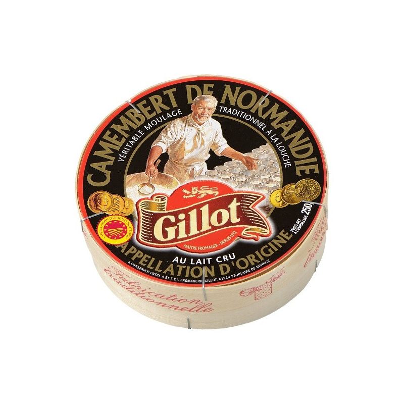 Gillot 250G Camembert Noir Aoc