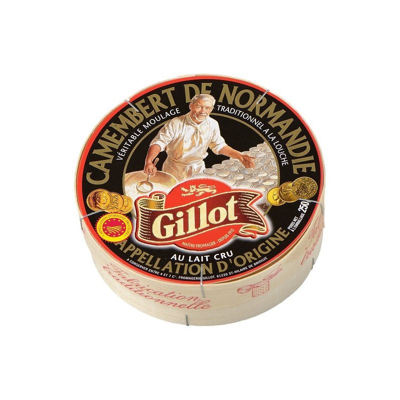 Gillot 250G Camembert Noir Aoc