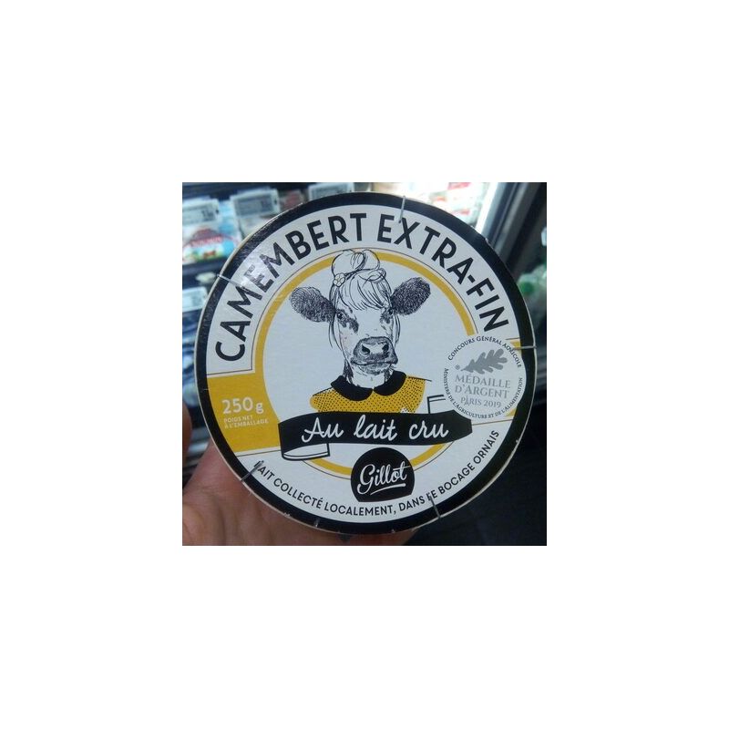 Gillot 250G Cam.Lait Cru La Vache