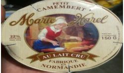 Marie Harel 150G Petit Camembert Au Laiut Cru