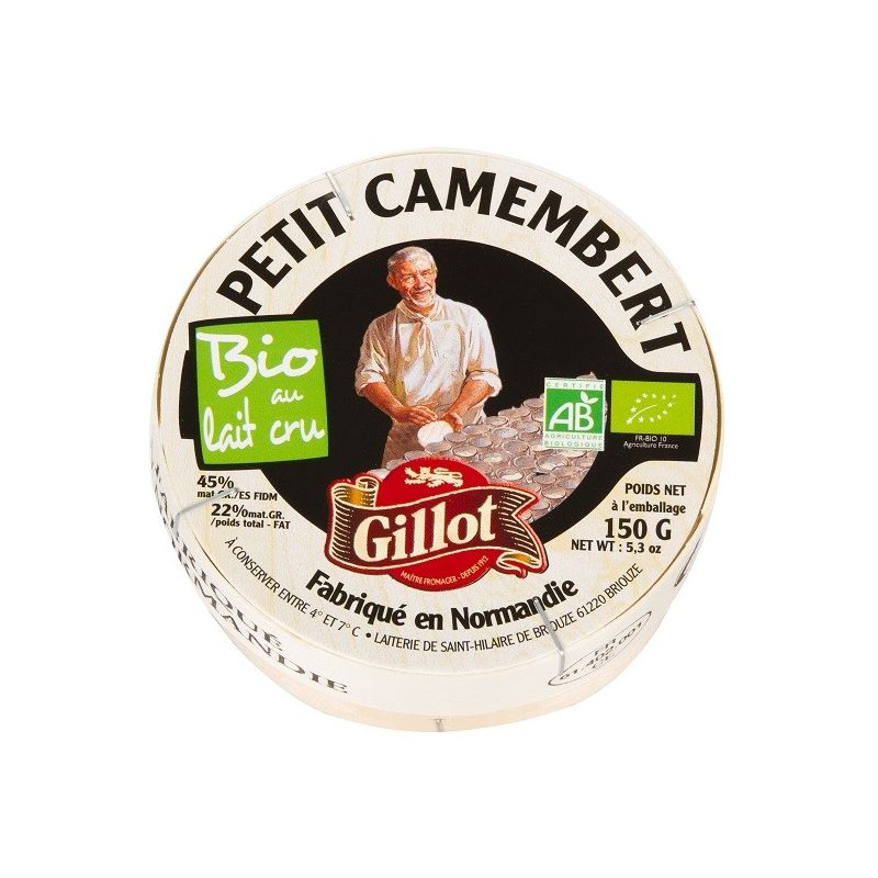 Gillot 150G Petit Camembert Bio