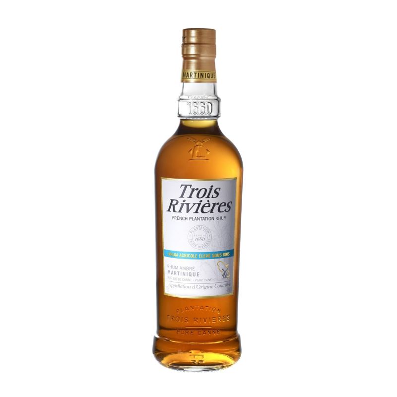 Trois Rivieres Rhum Agricole Martinique Ambré 40% : La Bouteille De 70Cl