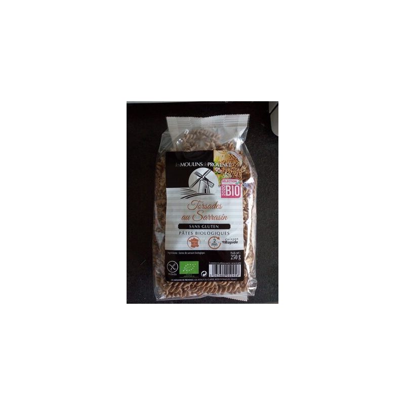 Moulins De Provence 250G Torsades À La Farine Sarrasin Bio Les