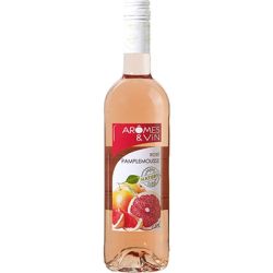 Arômes & Vin Boisson Aromatisée À Base De Rosé Pamplemousse La Bouteille 75Cl