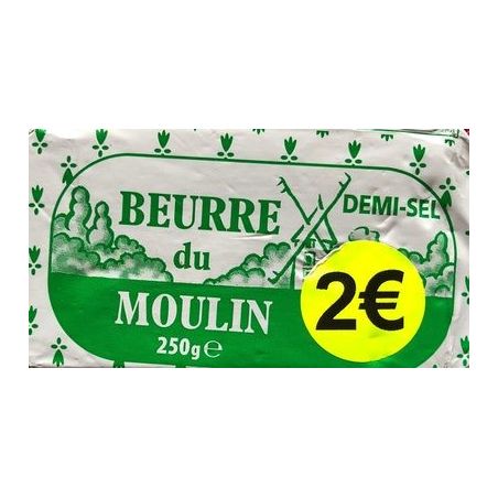 Beurre Du Moulin Demi Sel 250G