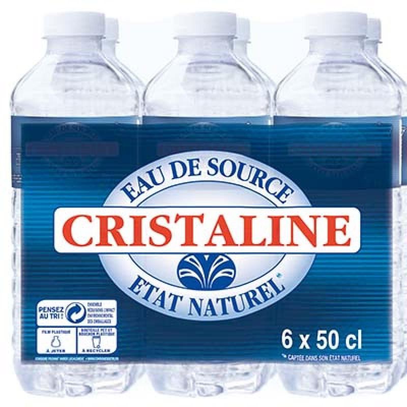 Cristaline Pet 6X50Cl Eau Sce