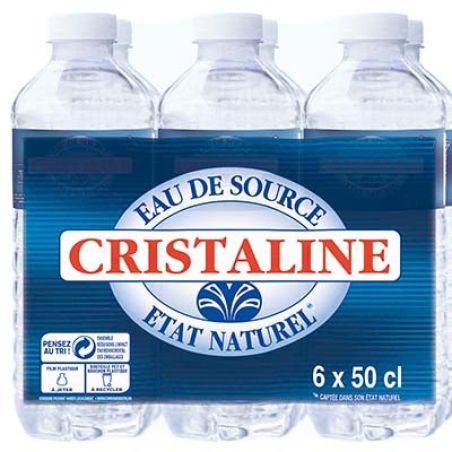 Cristaline Pet 6X50Cl Eau Sce