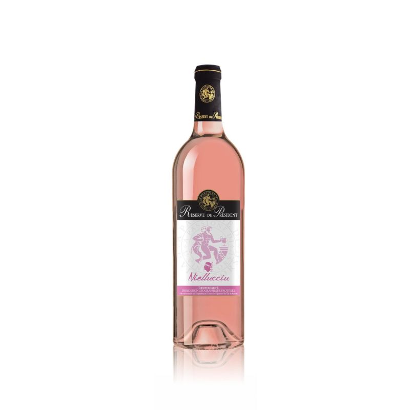 Niellucciu Vin Rosé Igp Ile De Beauté Réserve Du Président Niellucciu, La Bouteille 75Cl