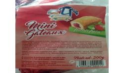 Yannick Sachet Mini Fourre Fraise 500G