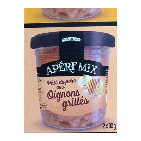 Jean Brune 2X90G Pate Chorizo Oignon