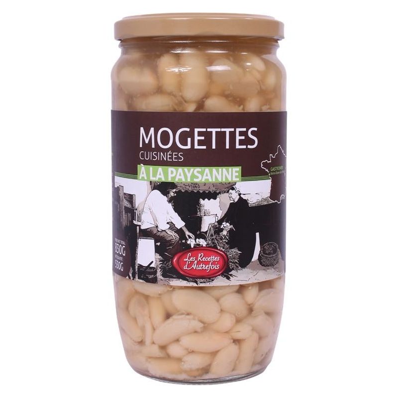 Les Recettes D'Autrefois Gastromer Mogettes Cuisinées À La Paysanne 830 G - 530 Net Égoutté