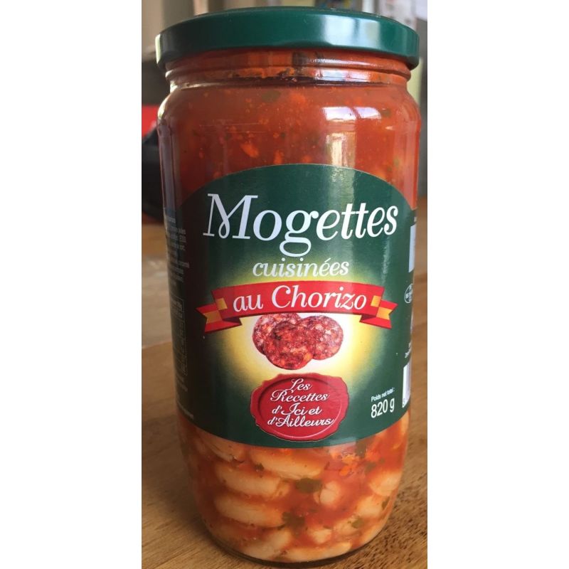 Les Recettes D'Ici Et D'Ailleurs Mogette Au Chorizo 820G
