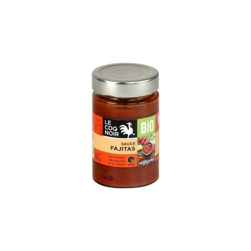 Le Coq Noir 180G Sauce Bio Fajitas Moyen