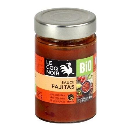 Le Coq Noir 180G Sauce Bio Fajitas Moyen