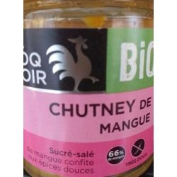 Le Coq Noir 130G Chutney De Mangue Bio