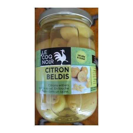Coq Noir 340G Citrons Beldis