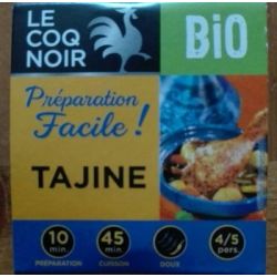 Le Coq Noir 80G Préparation Culinaire Bio Pour Tajine
