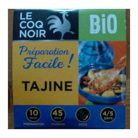 Le Coq Noir 80G Préparation Culinaire Bio Pour Tajine