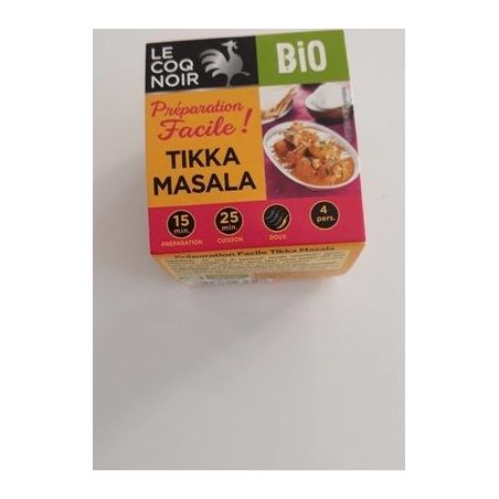 Le Coq Noir 80G Préparation Culinaire Bio Tikka Masala