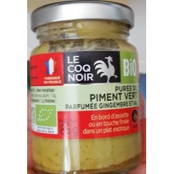 Le Coq Noir 85G Puree De Piment Vert Bio