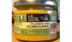 Le Coq Noir 85G Puree De Curcuma Bio