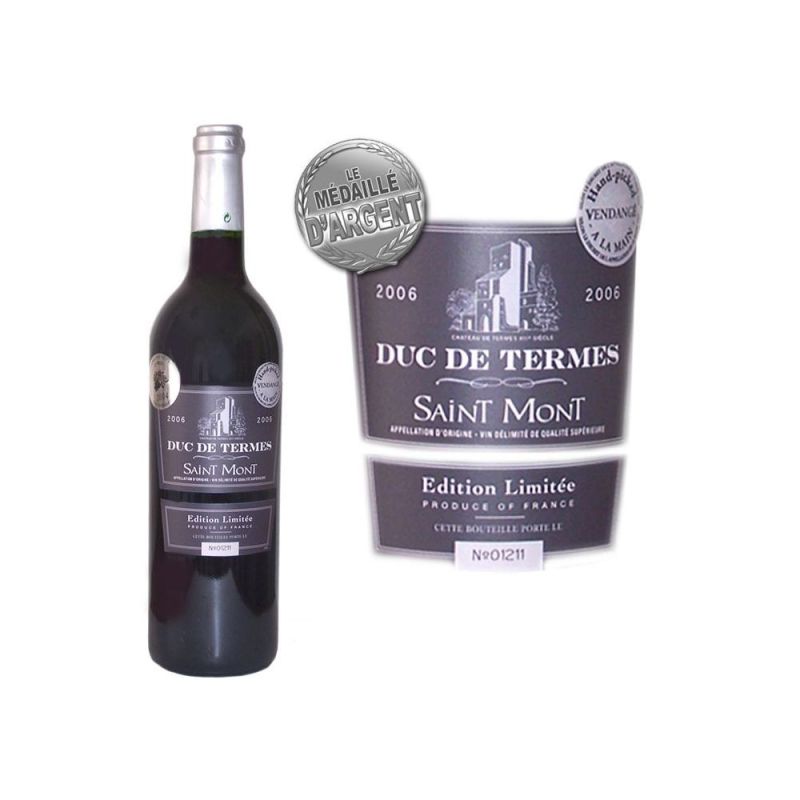 Duc De Termes Saint Mont Rotwein 13 % 75Cl