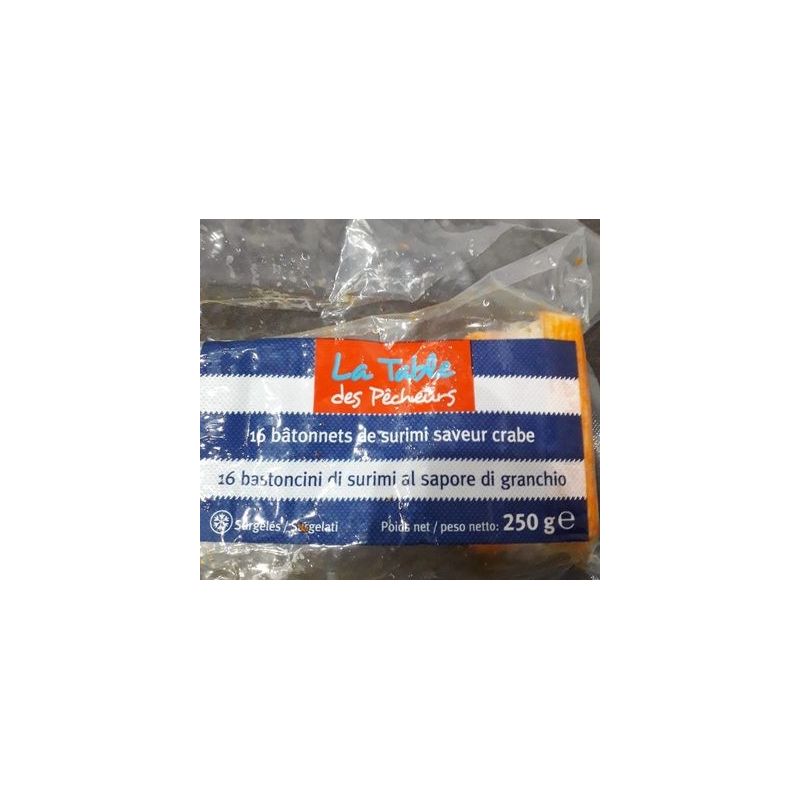1Er Prix 250G Batonnets Aromatises Au Crabe