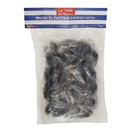 1Er Prix 1Kg Moules Entieres Cuites