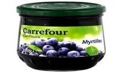 Carrefour 370G Confiture De Myrtilles Crf