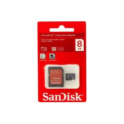 Sandisk Cartemicro Sd8Go+Adapt