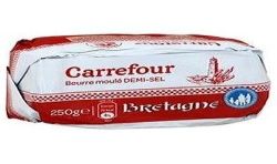 Crf Original 250G Beurre Moulé 1/2 Sel De Bretagne