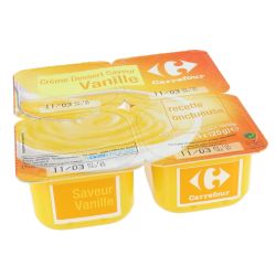 Crf Classic 4X125G Crèmes Dessert À La Vanille