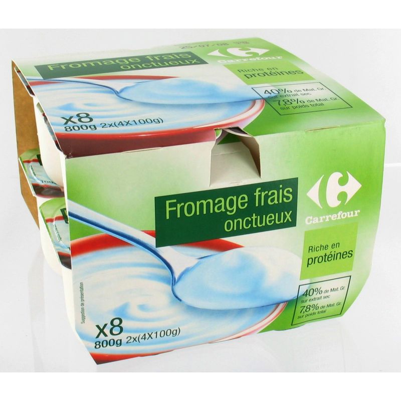 Crf Cdm 8X100G Fromage Frais 40% Mg