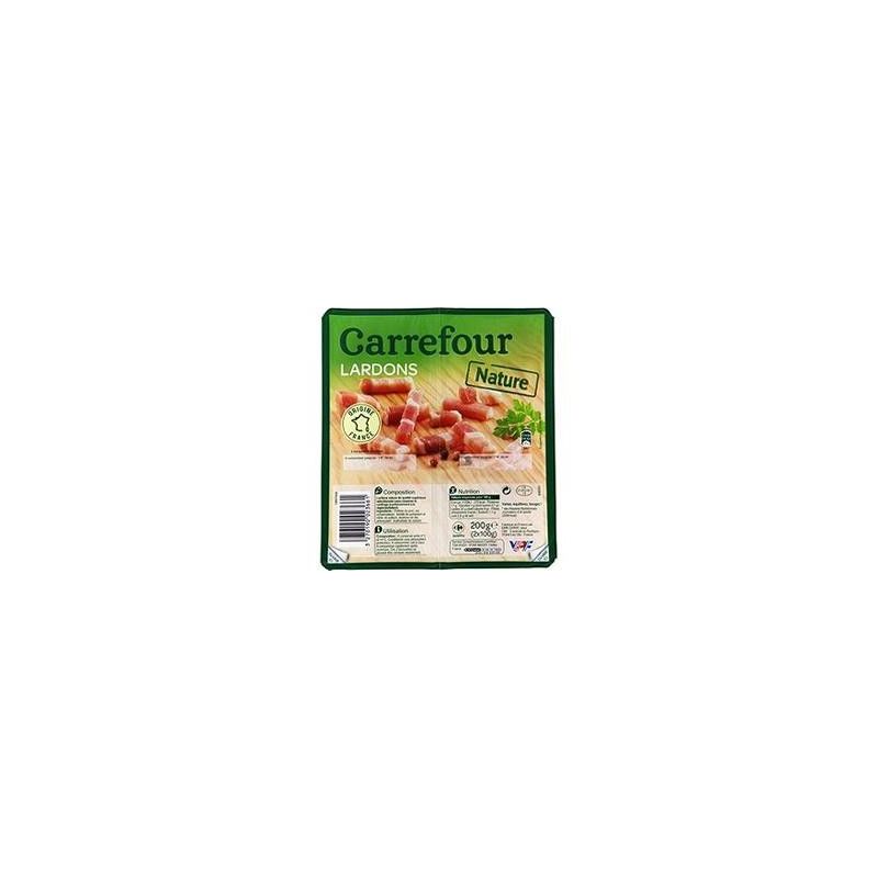 Carrefour 2X100G Lardons Nature Crf