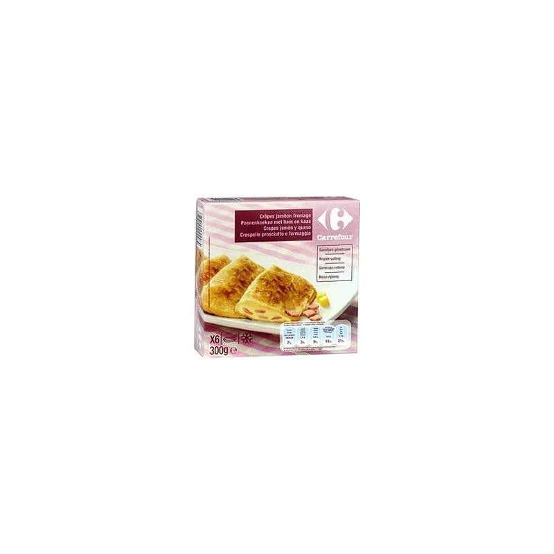 Carrefour 6X50G Crêpes Jambon/Fromage Crf