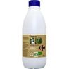 Carrefour Bio 1L Bouteille De Lait 1/2 Ecrémé Crf