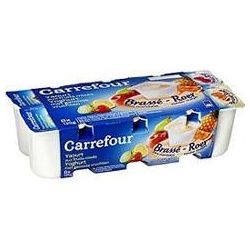 Carrefour 8X125G Yaourt Brasse Pulpe Crf